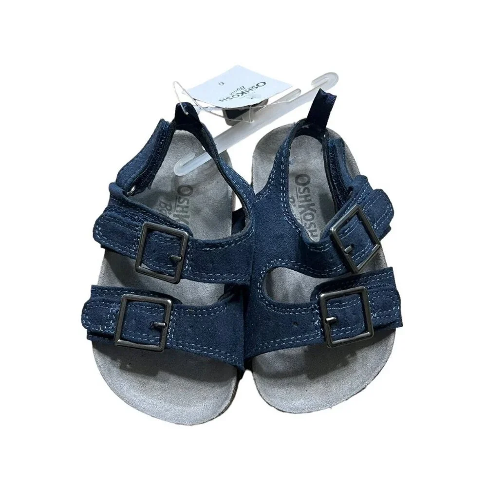 NEW OshKosh Sz 6 Blue Sandals